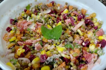 Mixed Vegetables Salad Recipe | Tasty Healthy Salad | Easy Weight Loss Salad