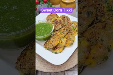 Sweet Corn Tikki Recipe | Crispy & Healthy Snack Ghar Pe | Monsoon Special | Street Style Corn Tikki