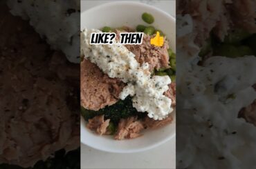 how to make a low calorie healthy lunch with protein #food #fyp #shorts