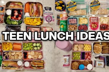 Teen Kid Lunch Ideas - Hot Meals, Charcuterie, & Snacks |WEEK 1|