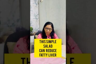 Simple salad for fatty liver !