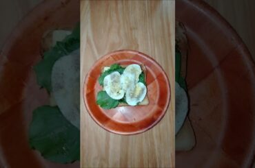 Healthy cheese Egg sandwich Recipe #ytshorts #shorts #sandwich #easyrecipeswithhanna