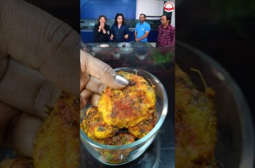 Let’s Make this Farah khan ki Healthy Fried Ghuinyaa Recipe #farahkhan #arbi #shorts #celebrityfood