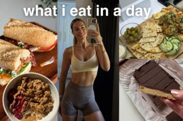 WHAT I EAT IN A DAY | healthy + high protein meals to stay lean