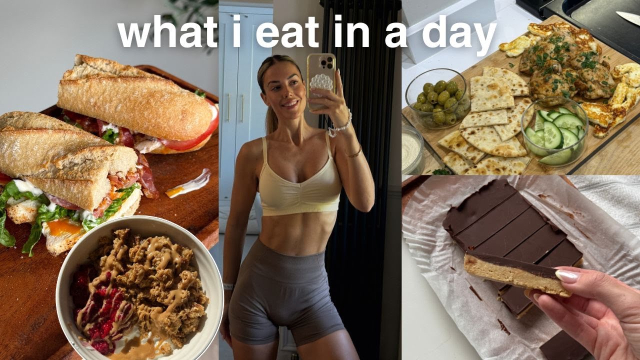 WHAT I EAT IN A DAY | healthy + high protein meals to stay lean WHAT I EAT IN A DAY | healthy + high protein meals to stay lean