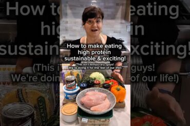 Check out my profile, follow FitOver50Foodie, & come join me in my kitchen! #highprotein #easymeals