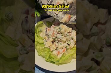 Easy and Delicious Russian Salad Recipe | How to Make Russian Salad at Home #shorts #russiansalad