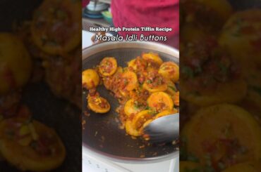 Protein Packed Masala Idli Buttons !!  Healthy Breakfast Tiffin Recipe. Instant Moong dal idli