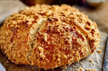 Just 1 ingredient and healthy fresh bread is ready! I make it every week.