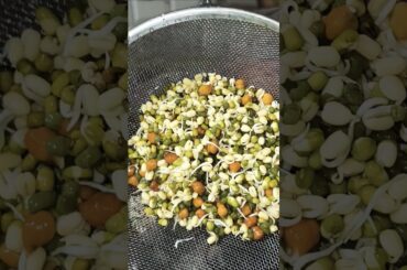 Healthy breakfast recipes by Acharya manish ji #shortvideo #moong #sproutssaladrecipe #shorts #food