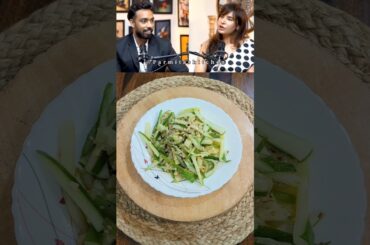 High Fiber Cucumber Salad Recipe #shorts