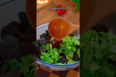Healthy Black Fungus Salad | Low Fat & Delicious #food #cooking #delicious