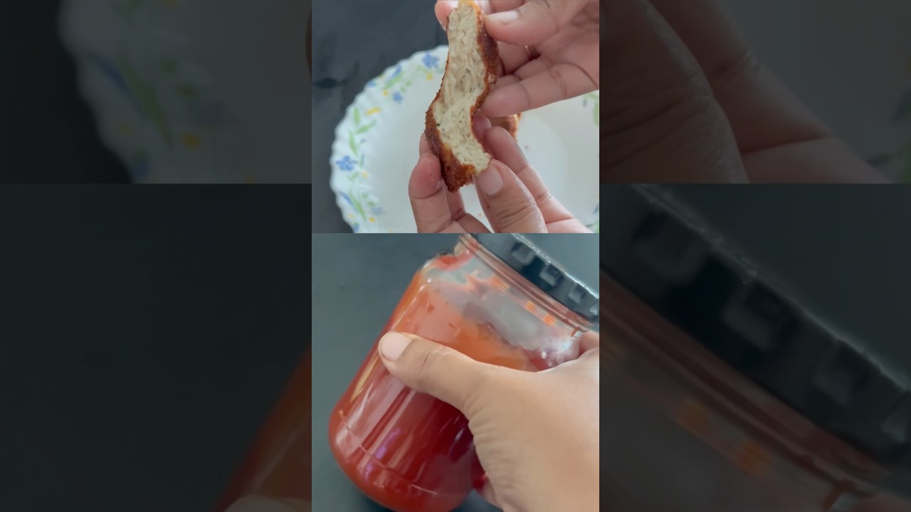 Homemade Chicken Nuggets & Tomato Ketchup | Healthy Kids Snack Recipe Homemade Chicken Nuggets & Tomato Ketchup | Healthy Kids Snack Recipe