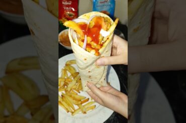 High Protein Chicken Wrap Recipe #shorts #ytshorts #youtubeshorts #trendingshorts