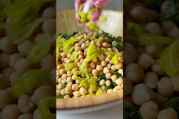 Easy Chickpea & Kale Salas
