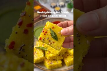 Healthy Moongdal Dhokla | Kid’s Lunchbox Ideas #shorts #ytshorts #viral #trending #cooking #lunc