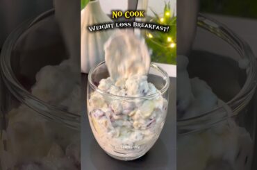 No Cook Healthy Weight loss Breakfast Recipe | Instant Breakfast Idea #weightlossbreakfast #chiaseed