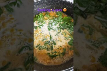 Dhal curry with spinach #healthy food# eat with rice or bread # food lovers # easy cooking# UK life