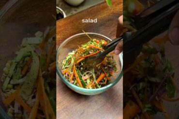 Ep 13/100 Weightloss Recipes makhana Sprout Salad