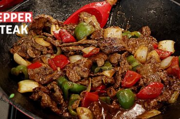 Easy way to make  the tastiest Pepper Steak recipe for your family  -  cooking stir fry