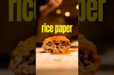 Use rice paper to make Healthy Crispy Dumplings? #highprotein #lowcalorie #healthyrecipe #weightloss