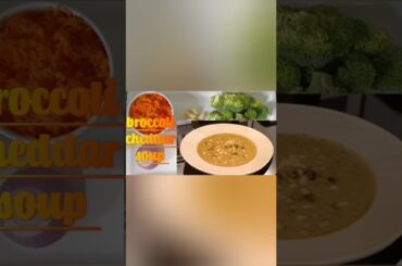 Healthy Broccoli Cheddar Soup||with Butter Garlic Bread|| eat healthy stay fit|| #broccolisoup