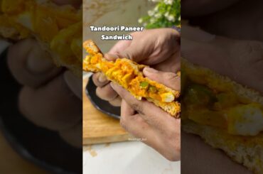 Tandoori Paneer Sandwich          #food #recipe #sandwich #tandooripaneer #tandoori #paneersandwich