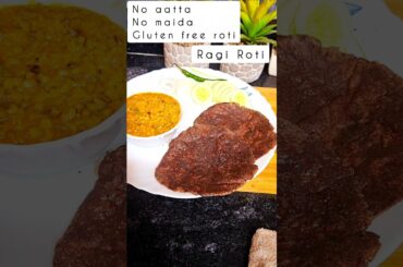 quick Ragi Roti Recipe|Healthy weight loss recipe|#shortvideo #ytshorts #healthyfood #ragi #shorts
