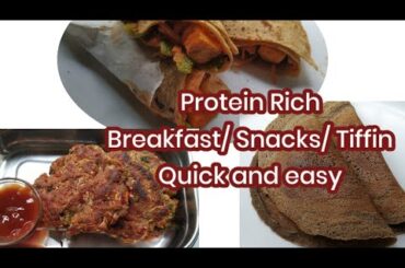 Healthy tiffin ideas for kids/ Lunchbox recipes - Breakfast/ Snacks / Tiffin Recipe