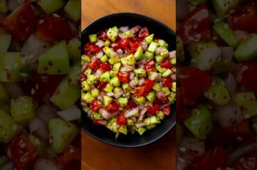 Cucumber Salad Recipe Will Surprise You! #shorts