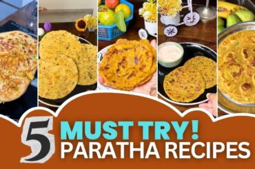 Morning Easy & Healthy Breakfast Recipes l Instant Breakfast Recipes l  Paratha Recipes #breakfast