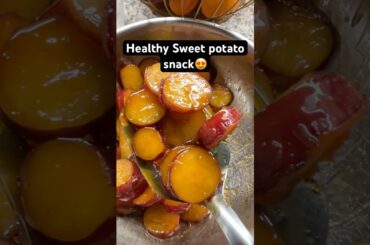 Healthy snack for all age groups #trending #usa #food #sweets #usateluguvlogs #sweetpotatorecipes