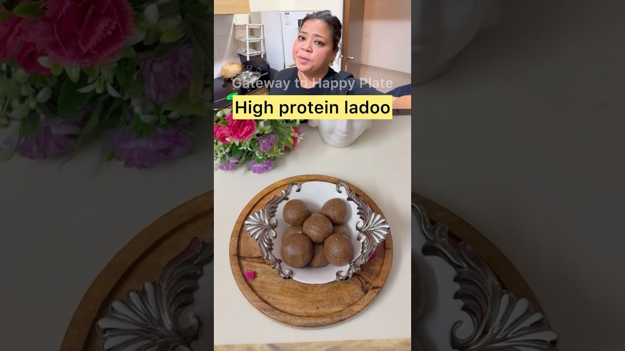 Bharti Singh’s Fav High Protein Ladoo | Healthy Snack Recipe #viral #shorts Bharti Singh’s Fav High Protein Ladoo | Healthy Snack Recipe #viral #shorts