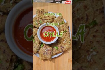 Chana Moong Dal Chilla| Healthy Paneer Chilla| #moongdal #chilla #recipe #shorts #moongdalchilla