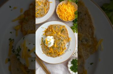 High Protein Savory Pancakes