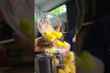 TWO Ingredient Pineapple Sorbet