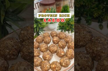 "No Sugar, High Protein Dry Fruits Ladoo | Healthy Recipe" #shorts #reels #recipes #ladoo #food #fyp