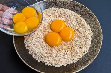Just Oats & Egg! No Flour, No Yeast. Healthy Breakfast Recipe. Weight Loss Food! Easy Oats Recipe.