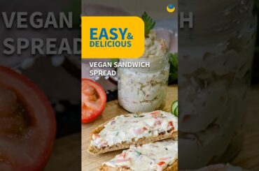 Easy & Delicious Vegan Sandwich Spread | 5-Minute Healthy Recipe