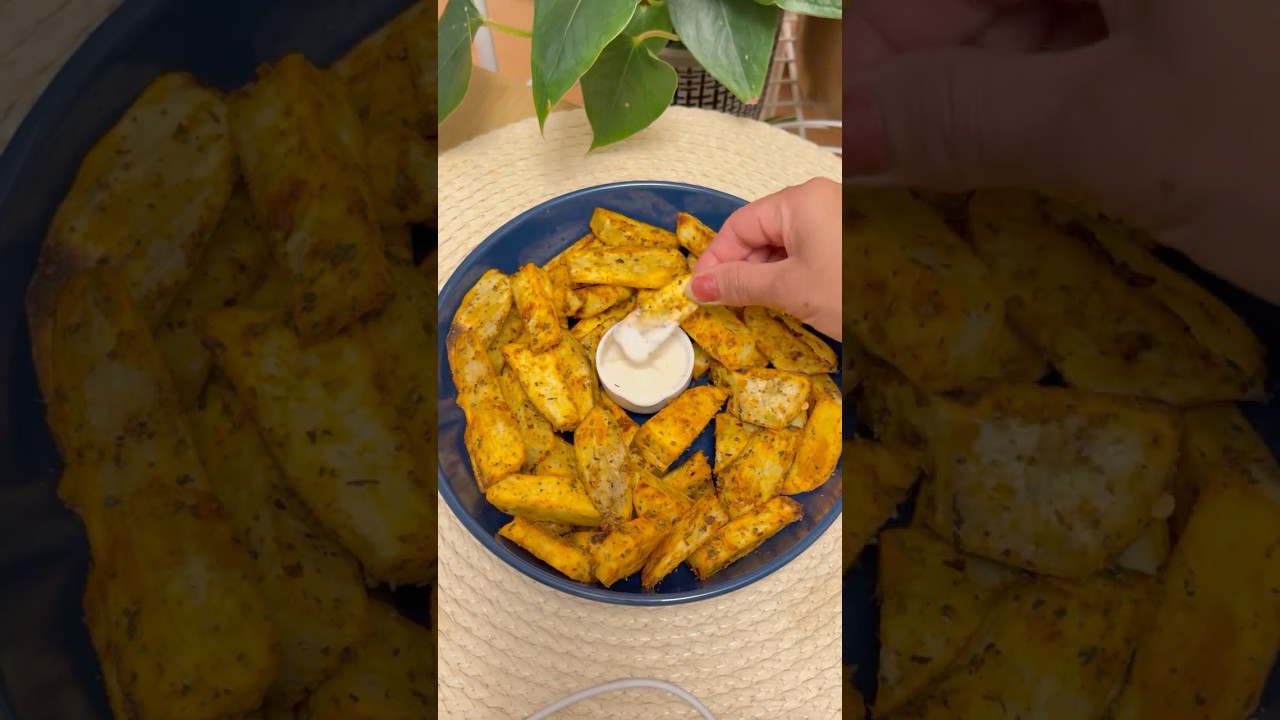 Sweet Potato Wedges for Weight Loss | Healthy Snack Recipe #youtubeshorts Sweet Potato Wedges for Weight Loss | Healthy Snack Recipe #youtubeshorts