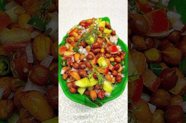 High protein Salad ll recipe ll black Chana ll chola ll  healthy salad#shots