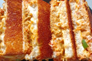 Chicken sandwich recipe |sandwhich recipe| chicken melt sandwhich | sandwhich