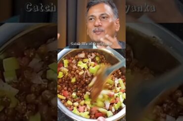 peanut and chana chaat for better sleep | #food #recipe #healthysnacks #sleepbetter #foodhacks