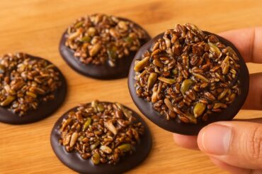 No Sugar, Guilt-Free Snack Recipe | Healthy Dark Chocolate Seed Clusters