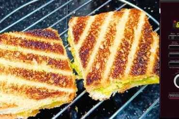 Amazing Microwave Grill Bread Sandwich | Microwave Recipe | Quick,Easy & Healthy Breakfast |