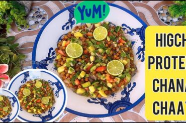 Healthy Protein Salad Recipe | Summer SpecialSalad Recipe |Black chana chaat | Weight los salad