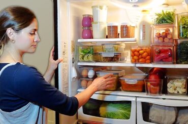 ULTIMATE HEALTHY FRIDGE RESTOCK AND FOOD PREP
