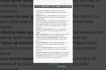 Start Meals with Healthy Foods and vitamins.Eat protein ,minerals and vitamins first .