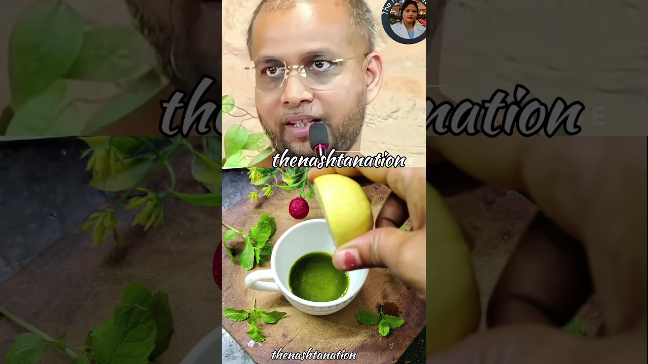 vinamra sagar ji maharaj’s viral liver detox pudina recipe #shorts #health #recipe #ytshorts #trend vinamra sagar ji maharaj's viral liver detox pudina recipe #shorts #health #recipe #ytshorts #trend