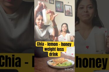 Chia seeds weight loss drink - #renukanna #food #weightlossjourney #weightloss #chiaseeds